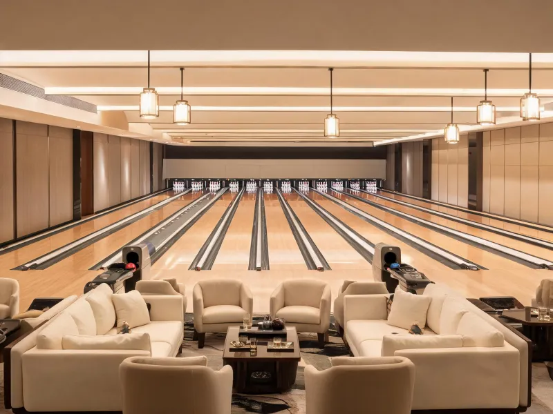Resort bowling venue